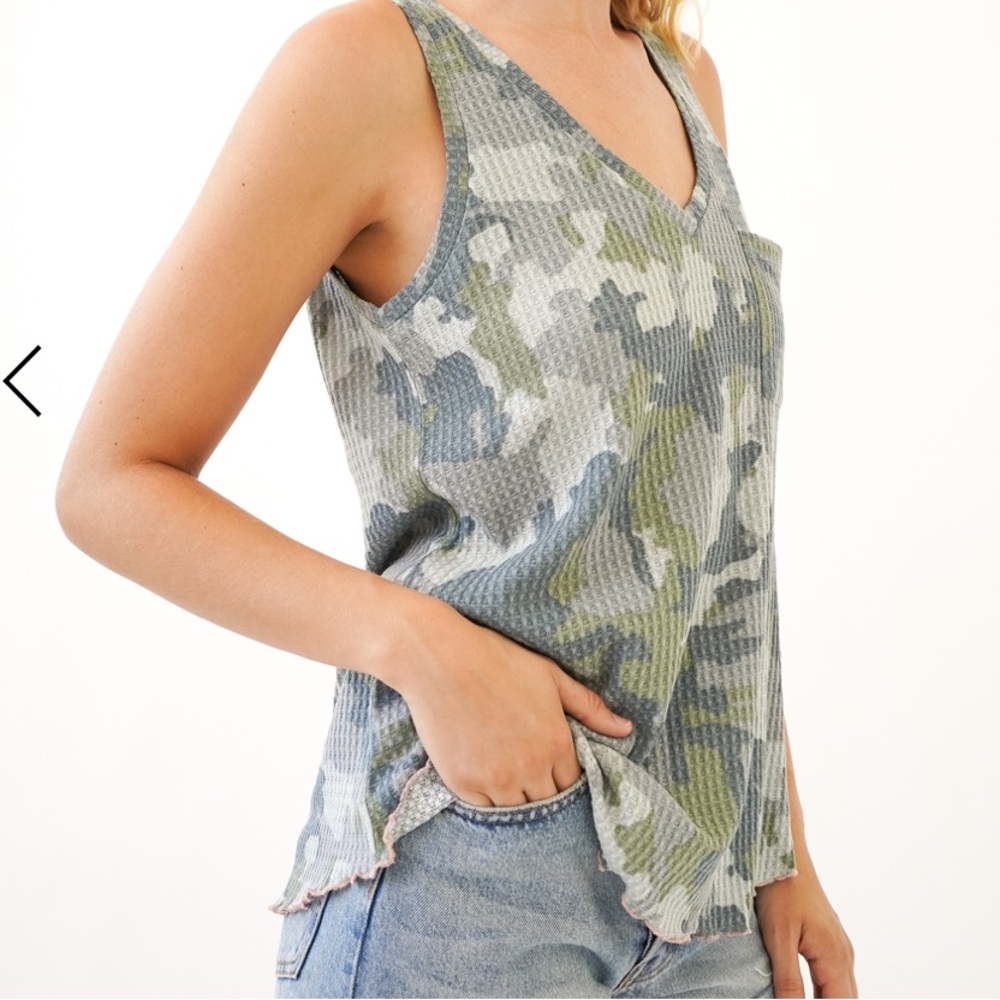 MYSTREE CAMO PRINT TANK
